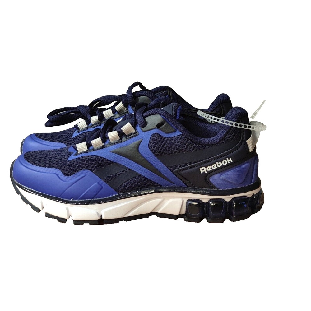 Reebok ZigTech Boys Running Shoes Size‎ 12 Kids - Blue Black Athletic Sneakers